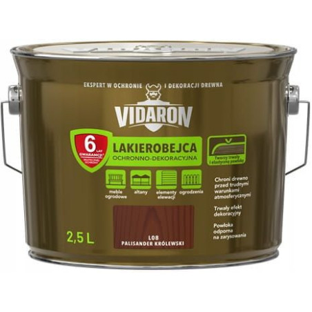 Lakierobejca Ochronno-Dekoracyjna Palisander Królewski 2,5L Vidaron