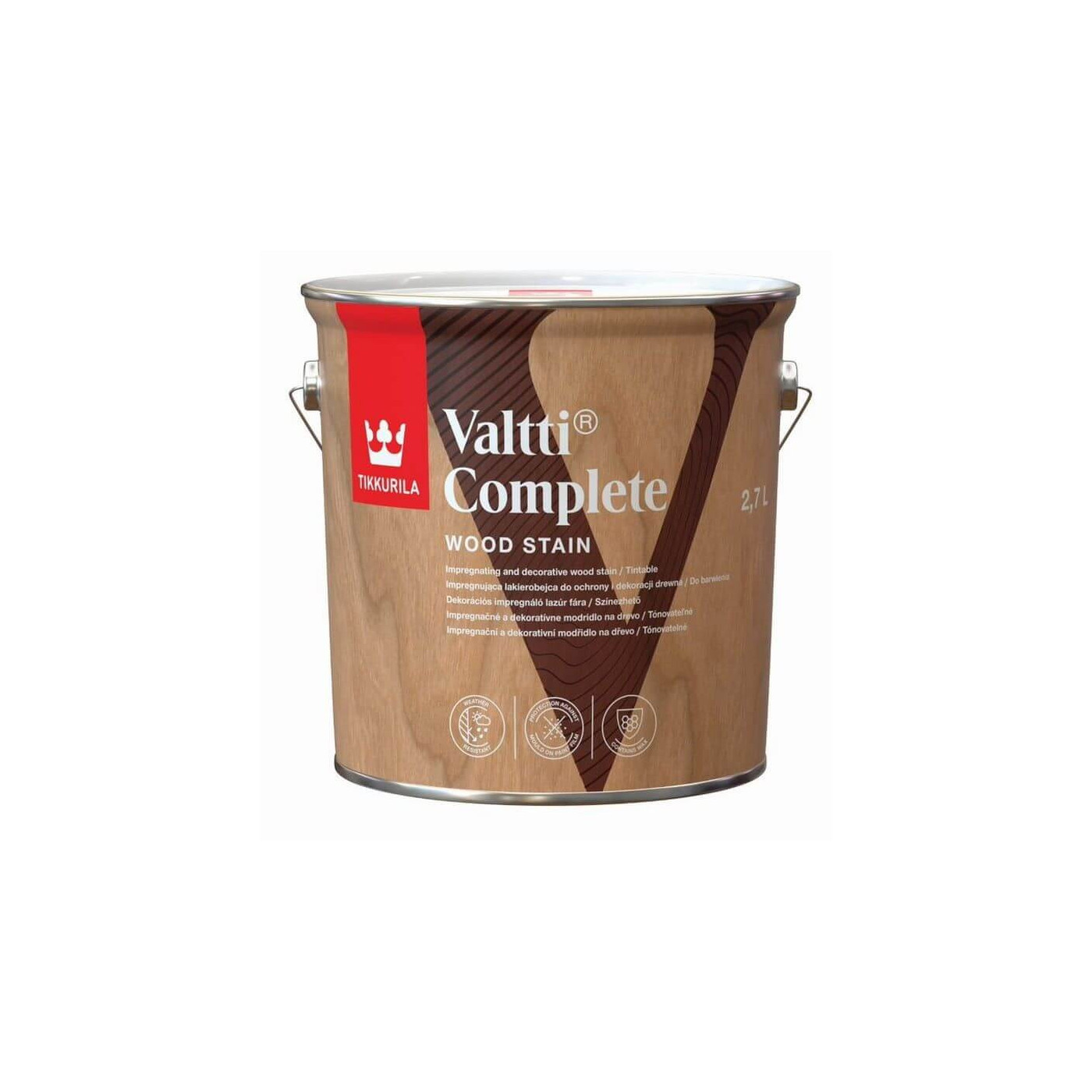 Lakierobejca Valtti Complete 2,7L Tikkurila Lakierobejca Valtti Complete 2,7L Tikkurila
