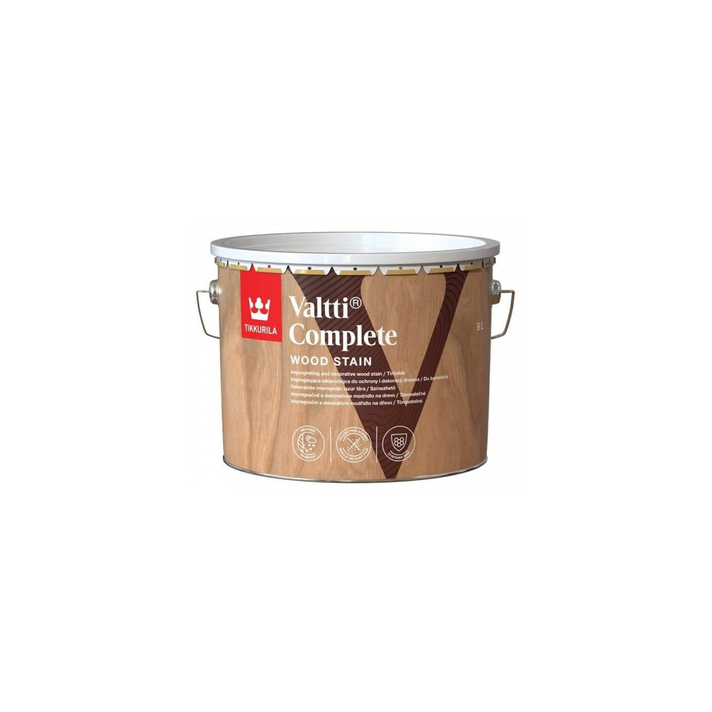Lakierobejca Valtti Complete 9L Tikkurila Lakierobejca Valtti Complete 9L Tikkurila
