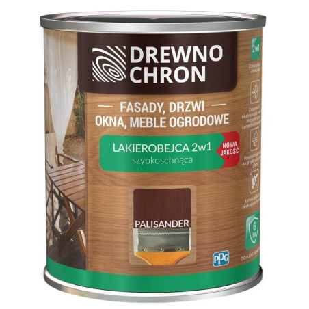 Lakierobejca 2 W 1 Palisander 0,2L Drewnochron