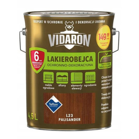 Lakierobejca Palisander L23 4,5L Vidaron