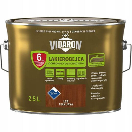 Lakierobejca Teak Java L22 2,5L Vidaron