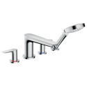 4-Otworowa Bateria Na Brzeg Wanny Talis E Chrom 71748000 Hansgrohe 4-Otworowa Bateria Na Brzeg Wanny Talis E Chrom 71748000 Hansgrohe