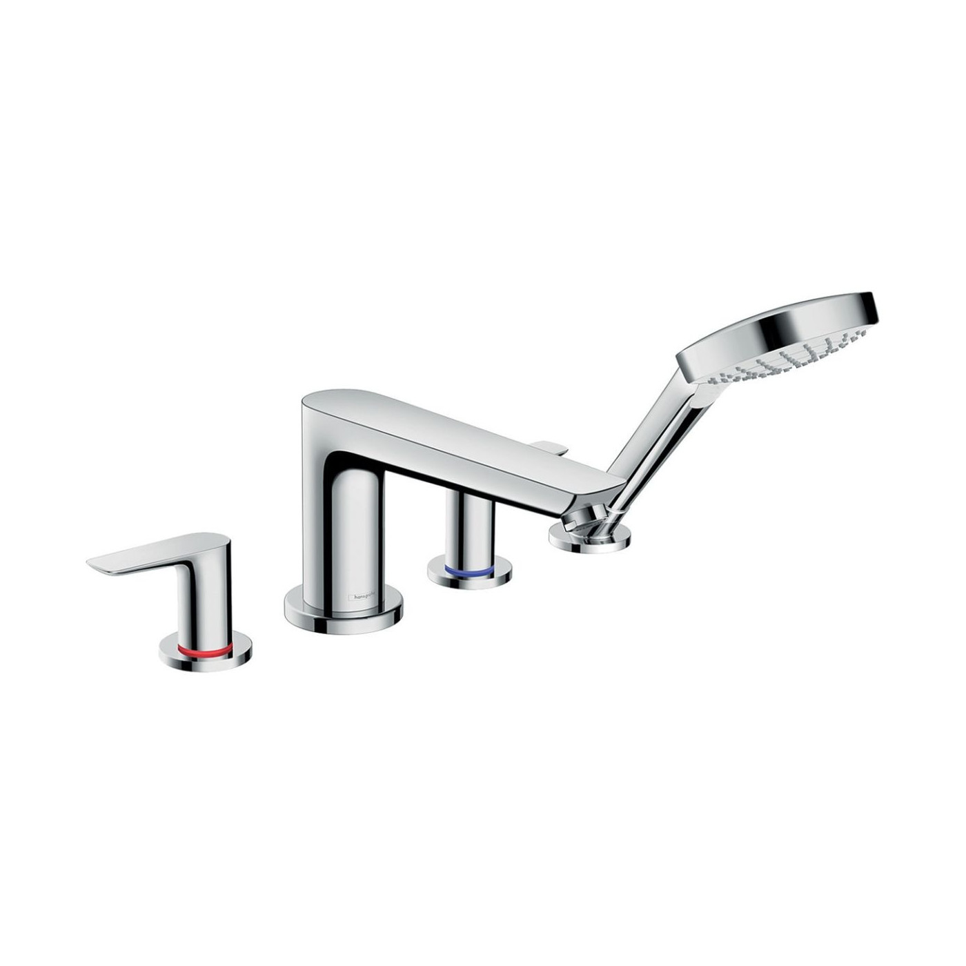 4-Otworowa Bateria Na Brzeg Wanny Talis E Chrom 71748000 Hansgrohe 4-Otworowa Bateria Na Brzeg Wanny Talis E Chrom 71748000 Hansgrohe