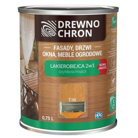 Lakierobejca 2w1 Tik 0.75L Drewnochron