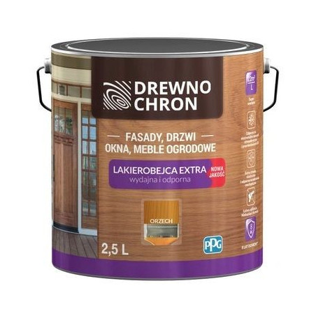 Lakierobejca Extra Orzech Jasny 2,5L Drewnochron