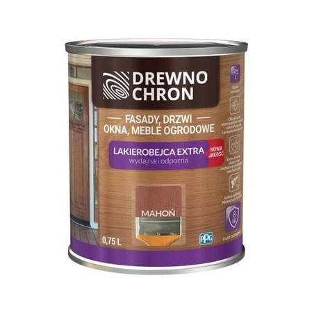 Lakierobejca Extra Mahoń 0,75L Drewnochron