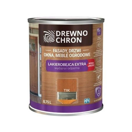 Lakierobejca Extra Tik 0,75L Drewnochron