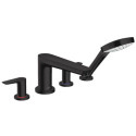 4-Otworowa Bateria Na Brzeg Wanny Talis E Czarny Mat 71748670 Hansgrohe 4-Otworowa Bateria Na Brzeg Wanny Talis E Czarny Mat 71748670 Hansgrohe
