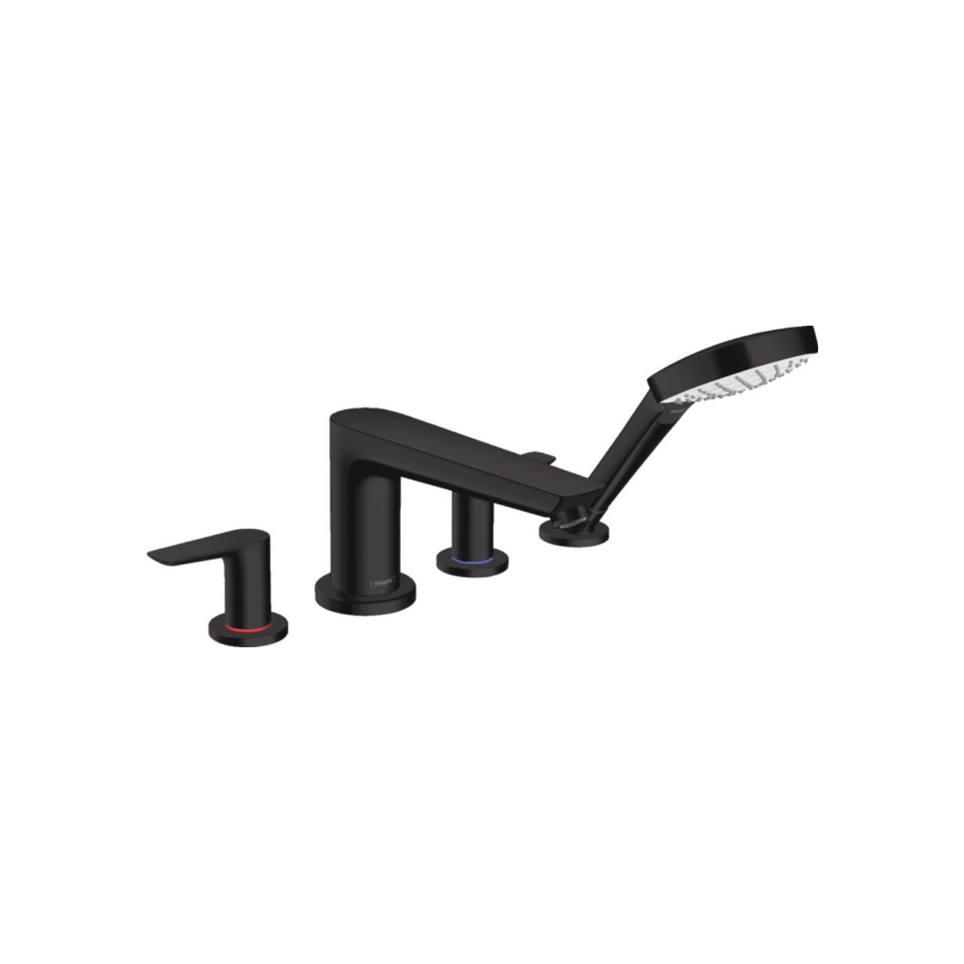 4-Otworowa Bateria Na Brzeg Wanny Talis E Czarny Mat 71748670 Hansgrohe 4-Otworowa Bateria Na Brzeg Wanny Talis E Czarny Mat 71748670 Hansgrohe