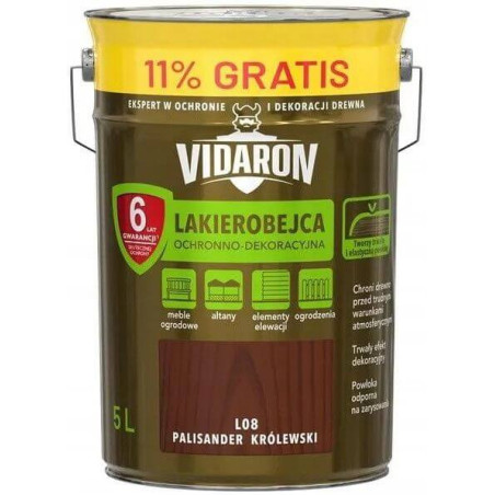 Lakierobejca Palisander Królewski L08 5 L Vidaron