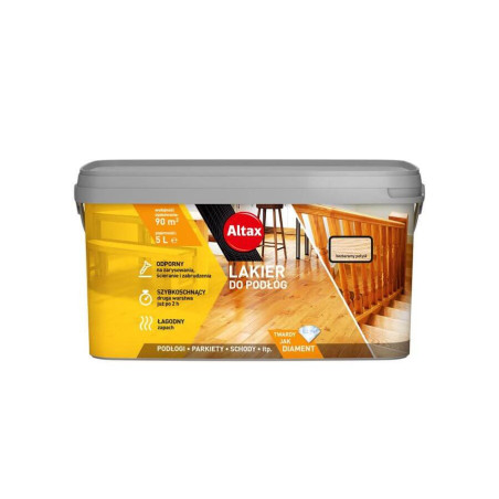 Lakier Do Podłóg Bezbarwny Poler 5l Altax