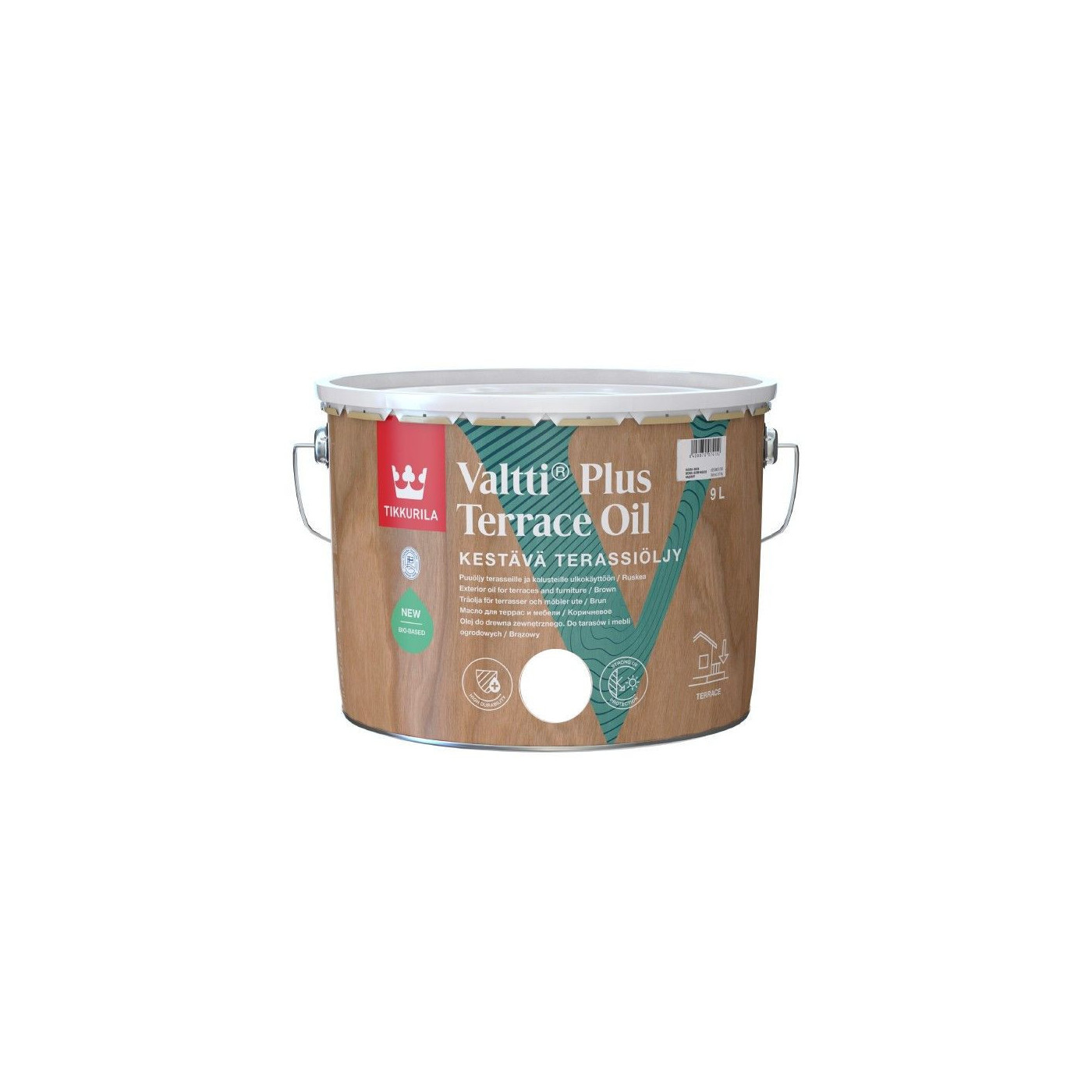 Olej Do Drewna Valtti Plus Terrace Oli Clear 0,9 l Tikkurila Olej Do Drewna Valtti Plus Terrace Oli Clear 0,9 l Tikkurila