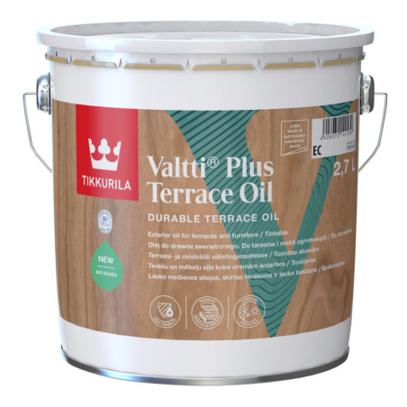 Olej Do Drewna Valtti Plus Terrace Oli Clear 2,7 l Tikkurila