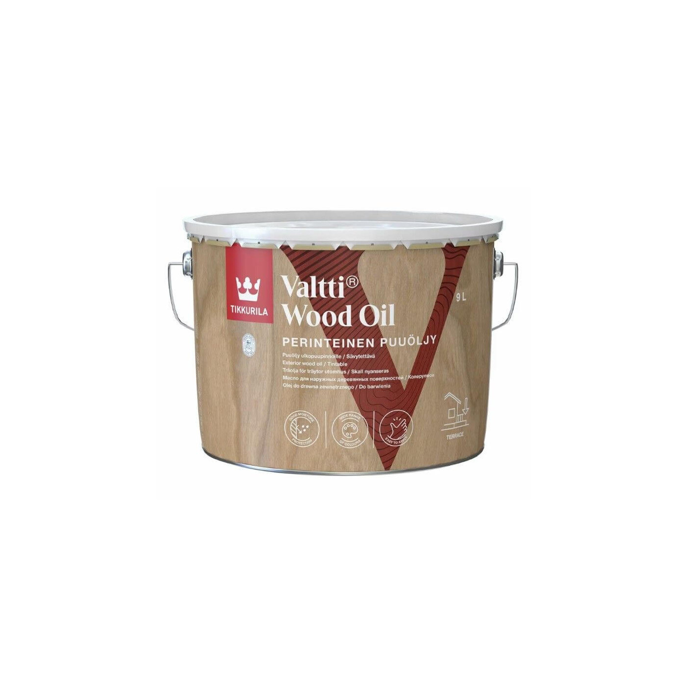 Olej Do Drewna Valtti Wood Oil 9L Tikkurila Olej Do Drewna Valtti Wood Oil 9L Tikkurila