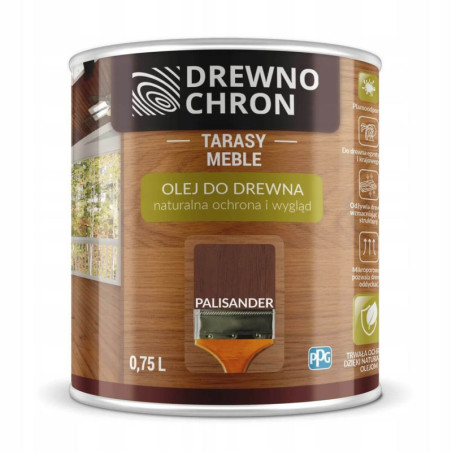 Olej Do Drewna Palisander 0,75L Drewnochron