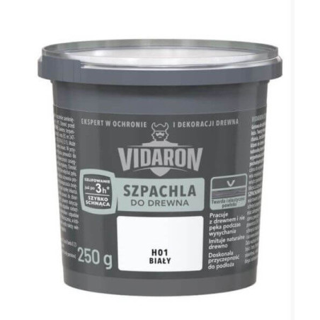 Szpachla Do Drewna H01 Biały 250g Vidaron