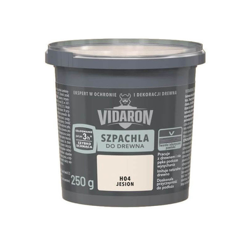 Szpachla Do Drewna H04 Jesion 250g Vidaron Szpachla Do Drewna H04 Jesion 250g Vidaron