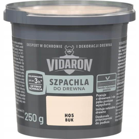 Szpachla Do Drewna H05 Buk 250g Vidaron