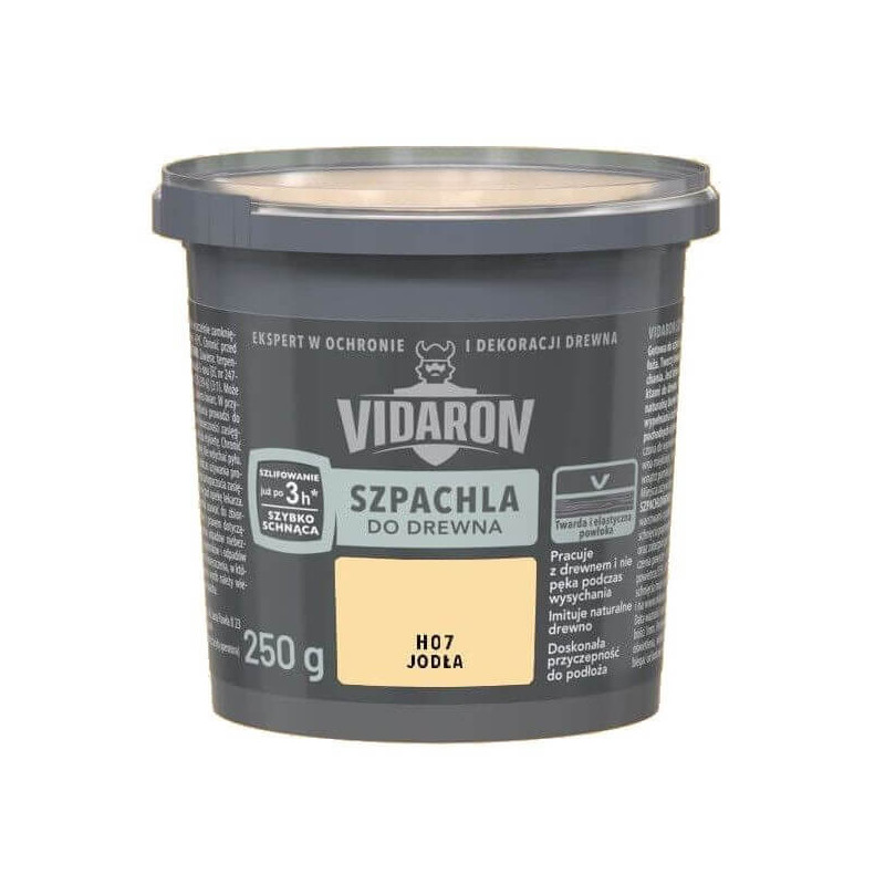 Szpachla Do Drewna H07 Jodła 250g Vidaron Szpachla Do Drewna H07 Jodła 250g Vidaron