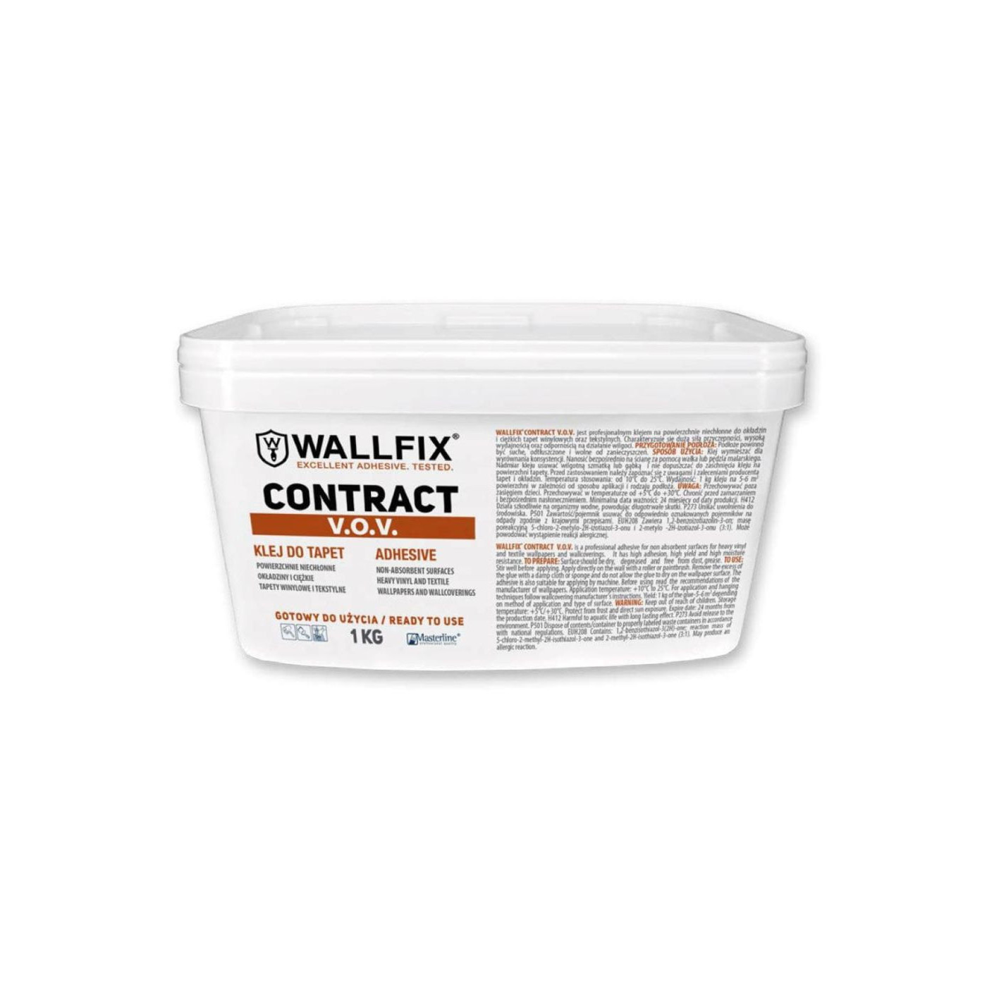 Klej Do Tapet Contract V.O.V 1Kg Wallfix Klej Do Tapet Contract V.O.V 1Kg Wallfix