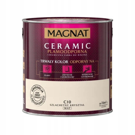 Farba Ceramiczna Magnat Ceramic C10 Szlachetny Kryształ 5l