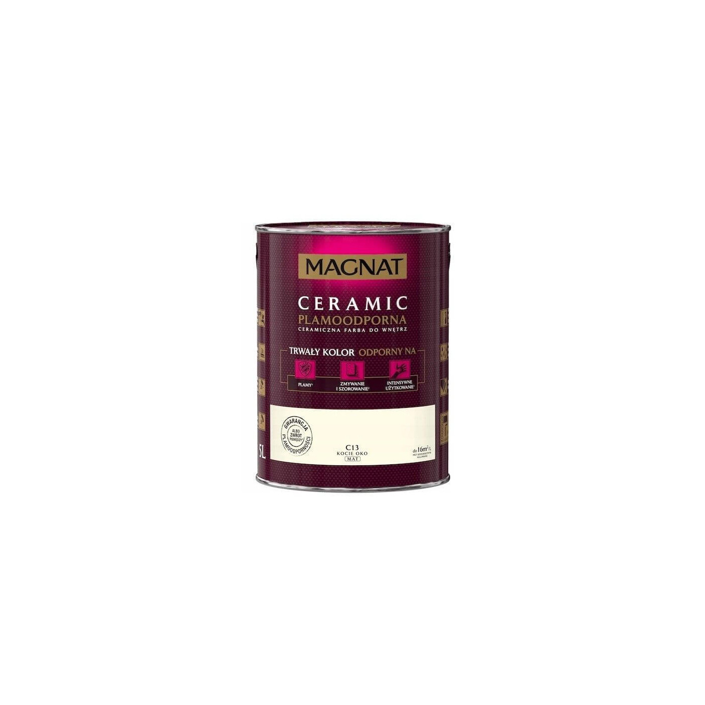 Farba Ceramiczna Magnat Ceramic C13 Kocie Oko 5l Farba Ceramiczna Magnat Ceramic C13 Kocie Oko 5l