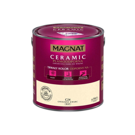 Farba Ceramiczna Magnat Ceramic C24 Gwiezdny Kwarc 2,5l