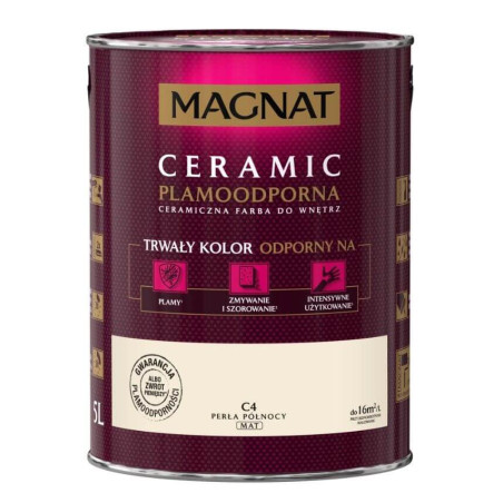 Farba Ceramiczna Magnat Ceramic C4 Perła Północy 5l