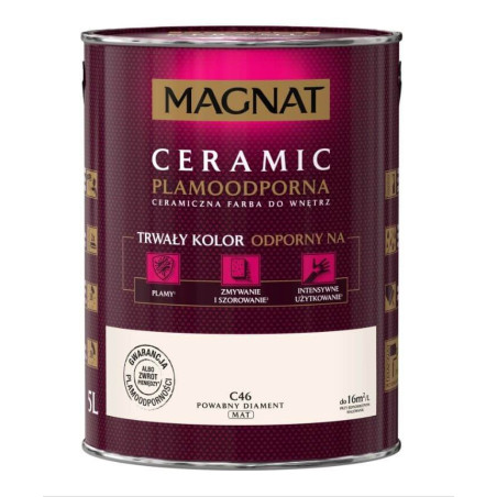 Farba Ceramiczna Magnat Ceramic C46 Powabny Diament 5l