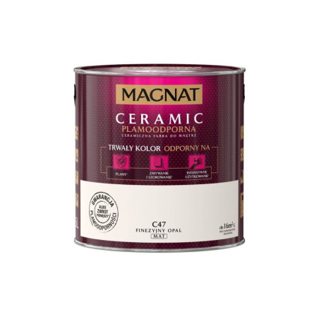 Farba Ceramiczna Magnat Ceramic C47 Finezyjny Opal 2,5l