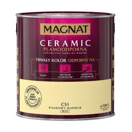Farba Ceramiczna Magnat Ceramic C51 Piaskowy Marmur 2,5l