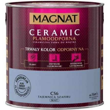 Farba Ceramiczna Magnat Ceramic C56 Tajemnica Szafiru 2,5l