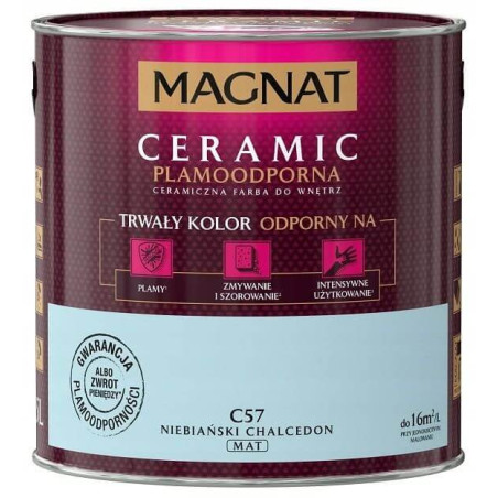 Farba Ceramiczna Magnat Ceramic C57 Niebiański Chalcedon 2,5l