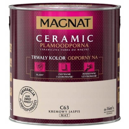 Farba Ceramiczna Magnat Ceramic C63 Kremowy Jaspis 2,5l