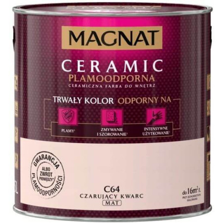 Farba Ceramiczna Magnat Ceramic C64 Czarujący Kwarc 2,5l