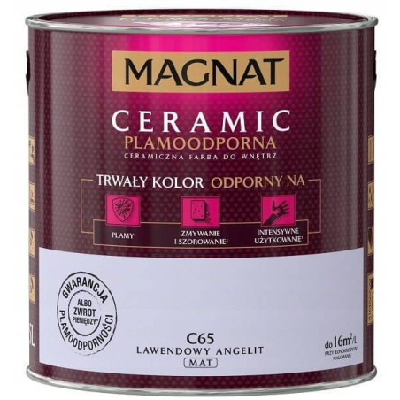 Farba Ceramiczna Magnat Ceramic C65 Lawendowy Angelit 2,5l