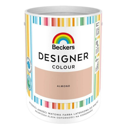 Farba Lateksowa Designer Colour Almond 5L Beckers
