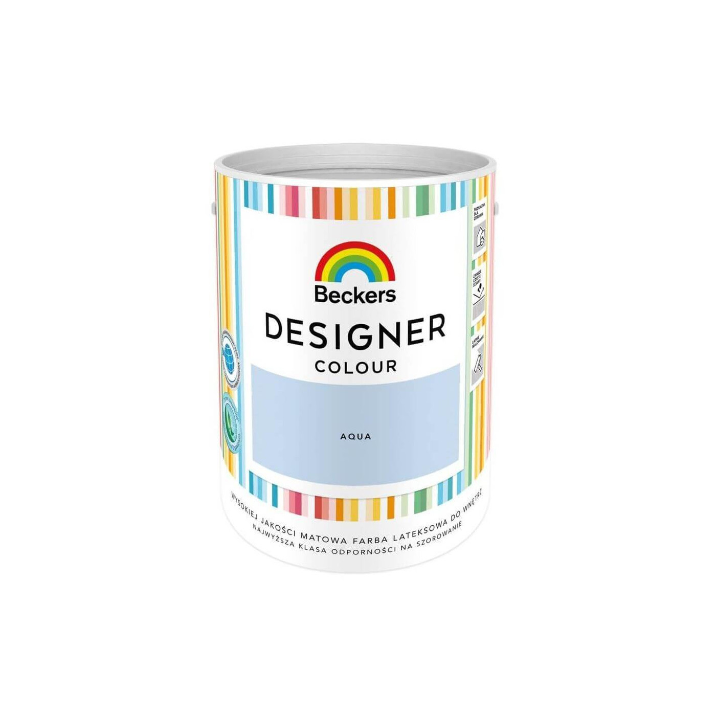 Farba Lateksowa Designer Colour Aqua 5L Beckers Farba Lateksowa Designer Colour Aqua 5L Beckers