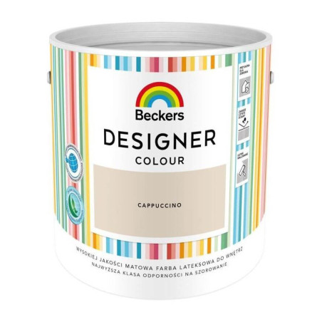 Farba Lateksowa Designer Colour Cappuccino 2,5L Beckers