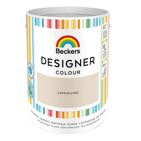 Farba Lateksowa Designer Colour Cappuccino 5L Beckers