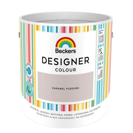 Farba Lateksowa Designer Colour Caramel Pudding 2,5L Beckers