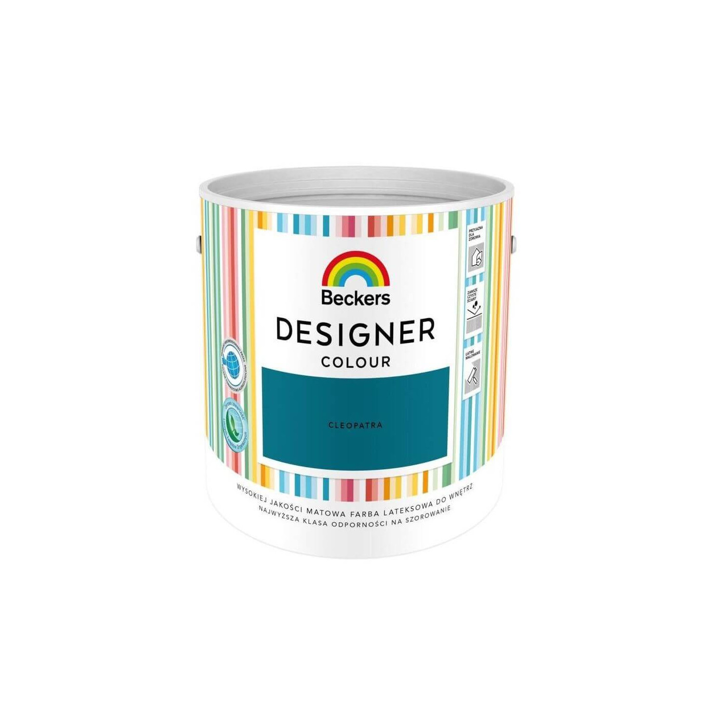 Farba Lateksowa Designer Colour Cleopatra 2,5L Beckers Farba Lateksowa Designer Colour Cleopatra 2,5L Beckers