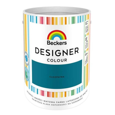 Farba Lateksowa Designer Colour Cleopatra 5L Beckers