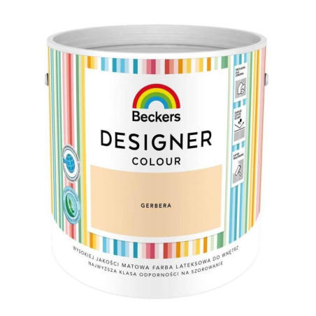 Farba Lateksowa Designer Colour Gerbera 2,5L Beckers