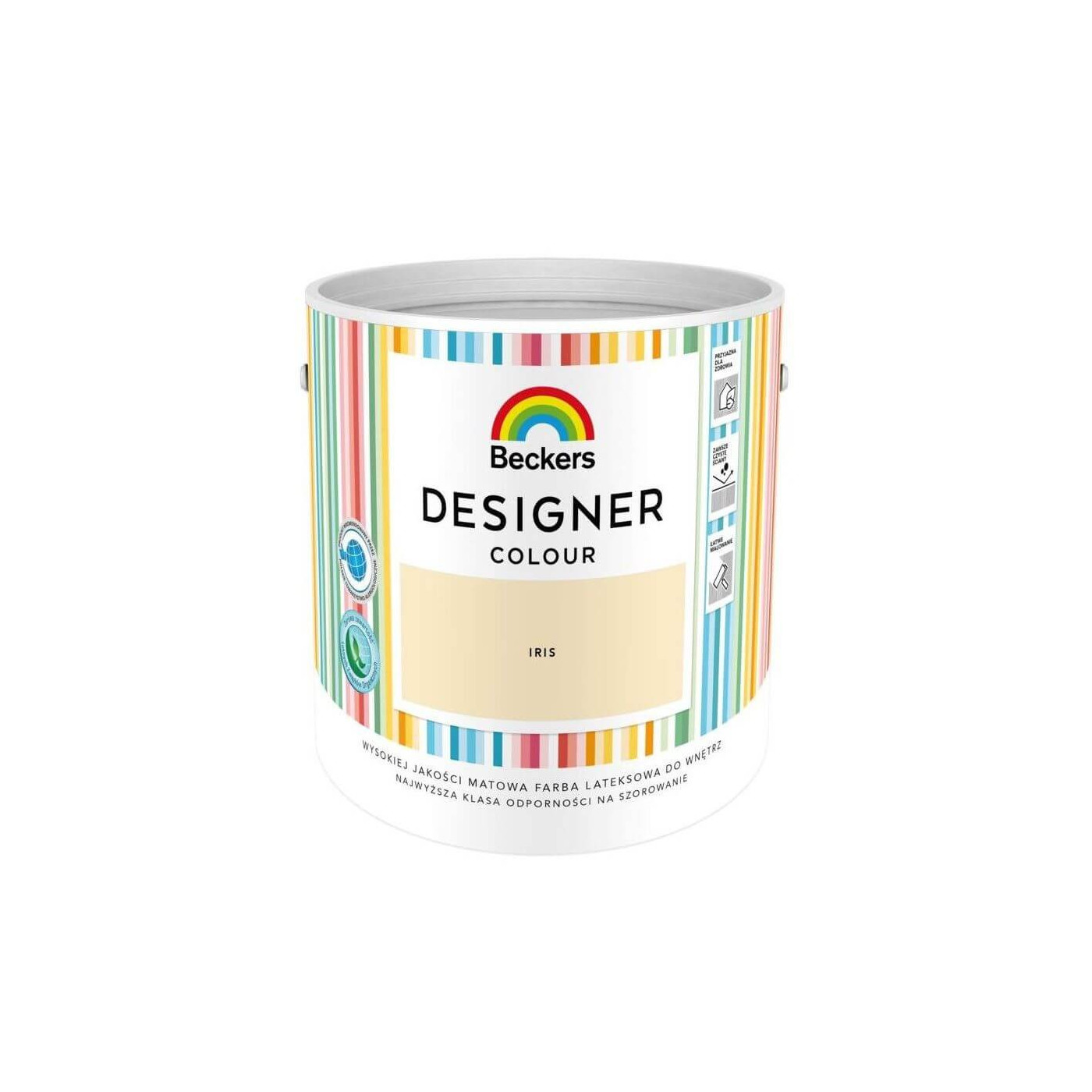 Farba Lateksowa Designer Colour Iris 2,5L Beckers Farba Lateksowa Designer Colour Iris 2,5L Beckers