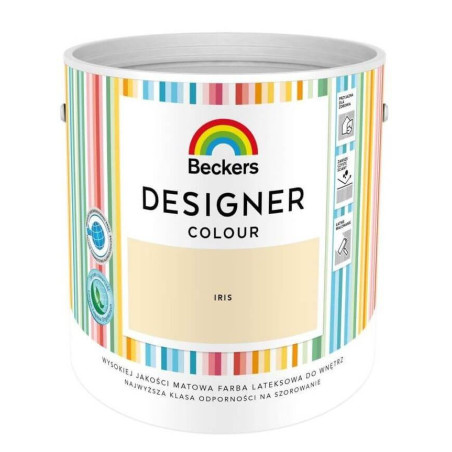 Farba Lateksowa Designer Colour Iris 2,5L Beckers