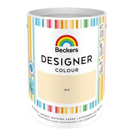 Farba Lateksowa Designer Colour Iris 5L Beckers