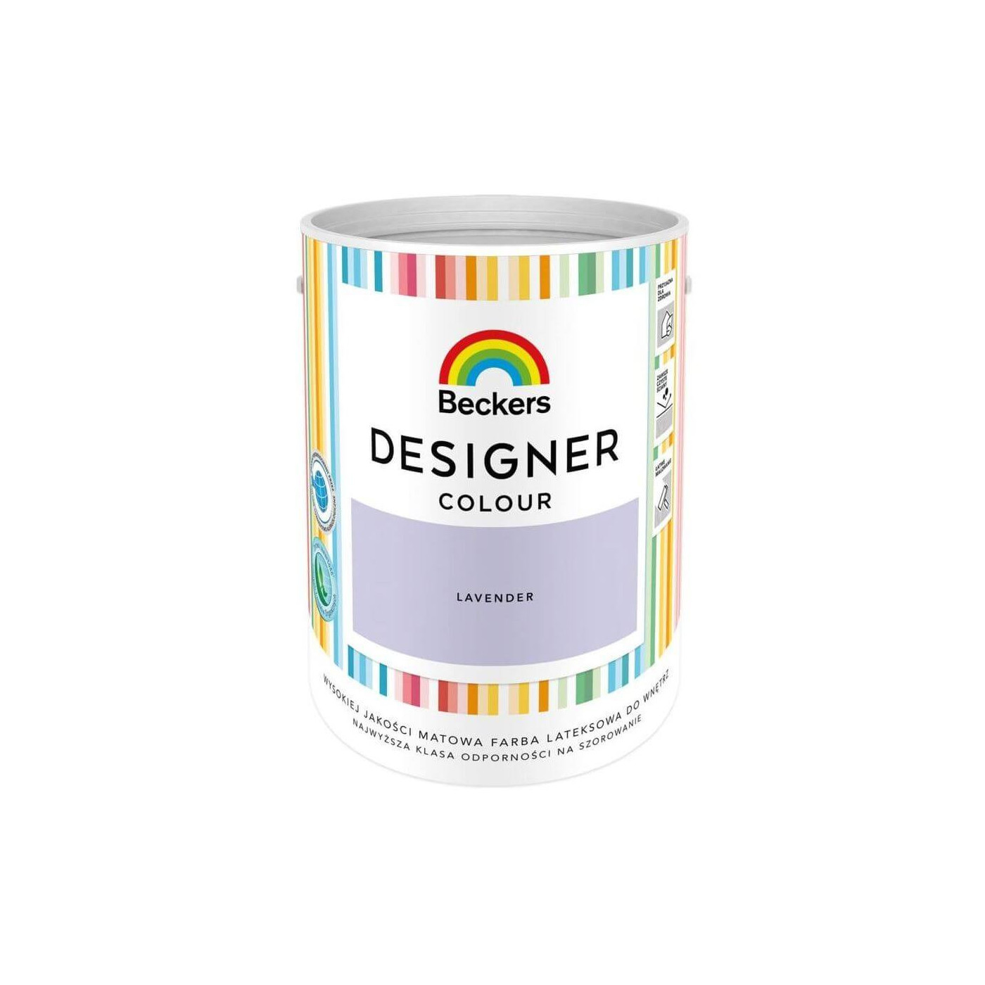 Farba Lateksowa Designer Colour Lavender 5L Beckers Farba Lateksowa Designer Colour Lavender 5L Beckers