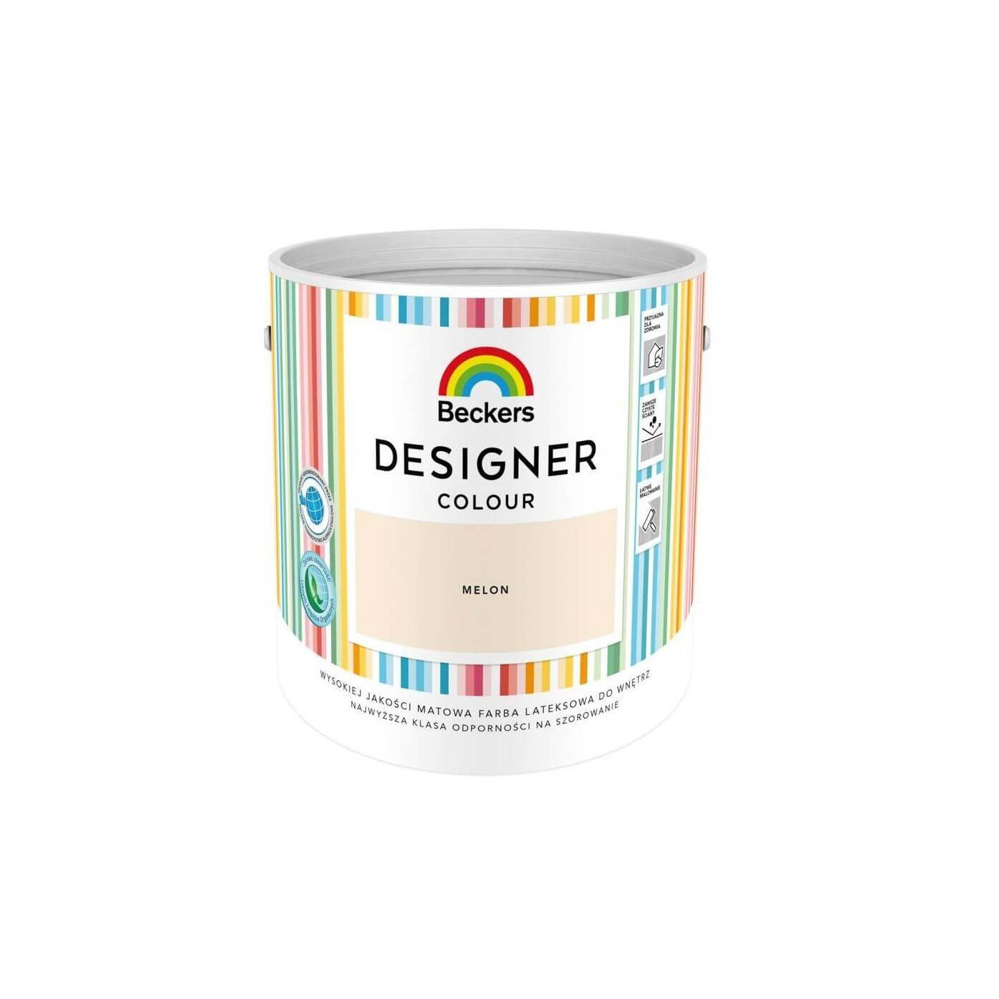 Farba Lateksowa Designer Colour Melon 2,5L Beckers Farba Lateksowa Designer Colour Melon 2,5L Beckers